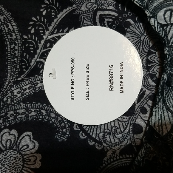 Sheer Asymetrical Blouse Dress - Picture 8 of 8